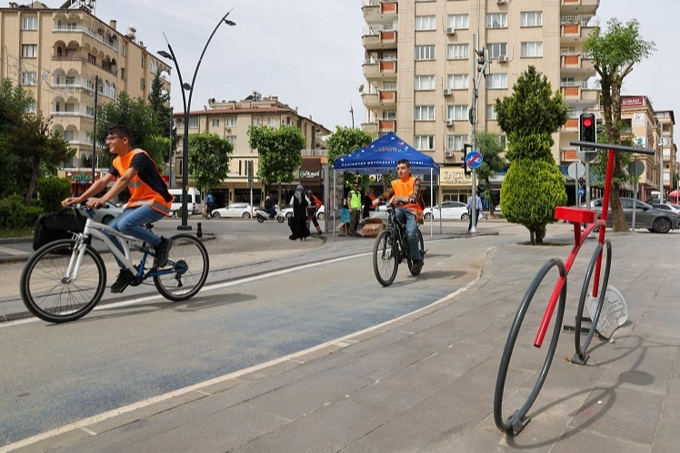 Gaziantep Büyükşehir'de sürdürülebilir ulaşıma pedallı destek