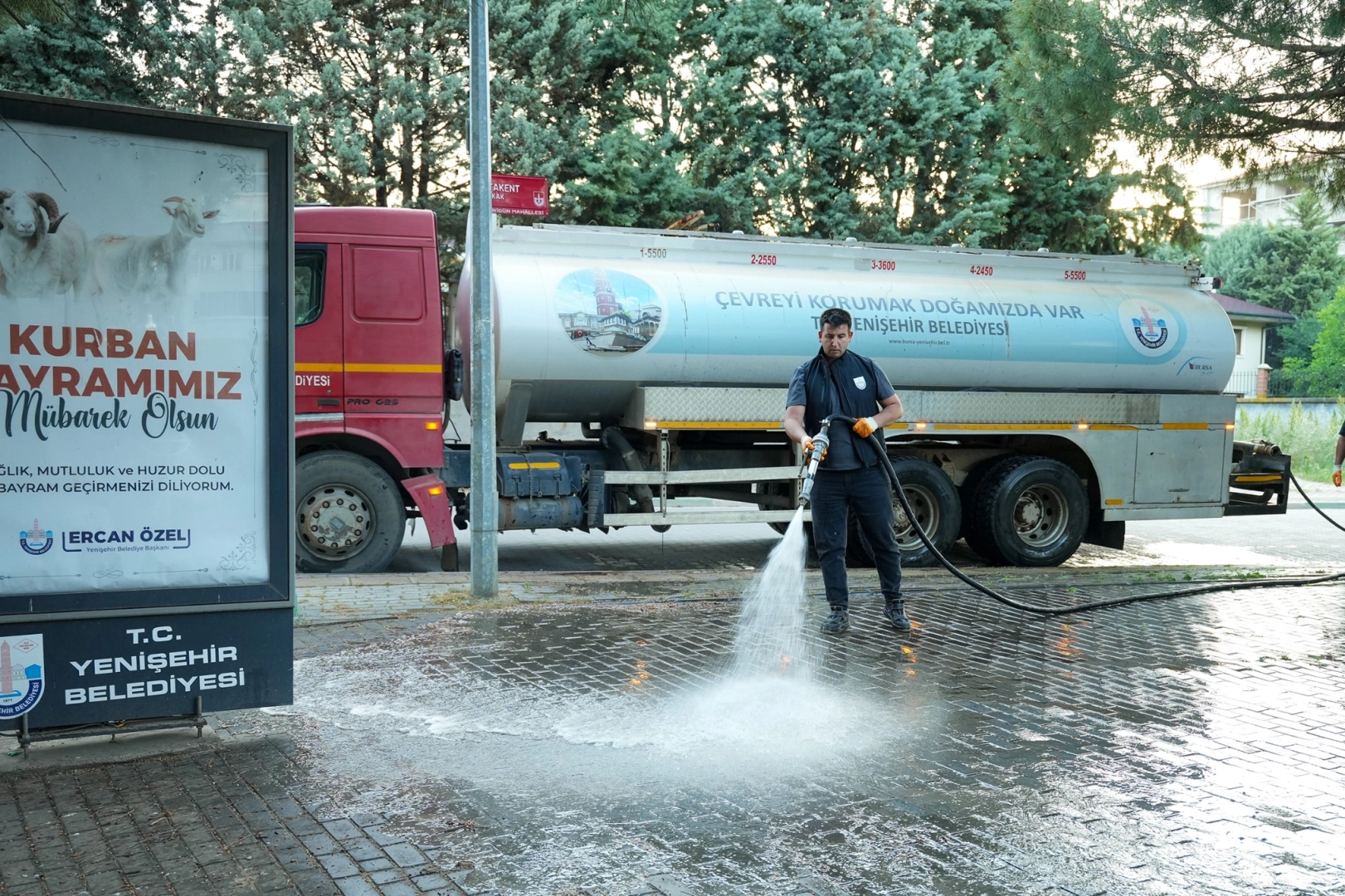Bursa Yenişehir’de bayram hazırlığı