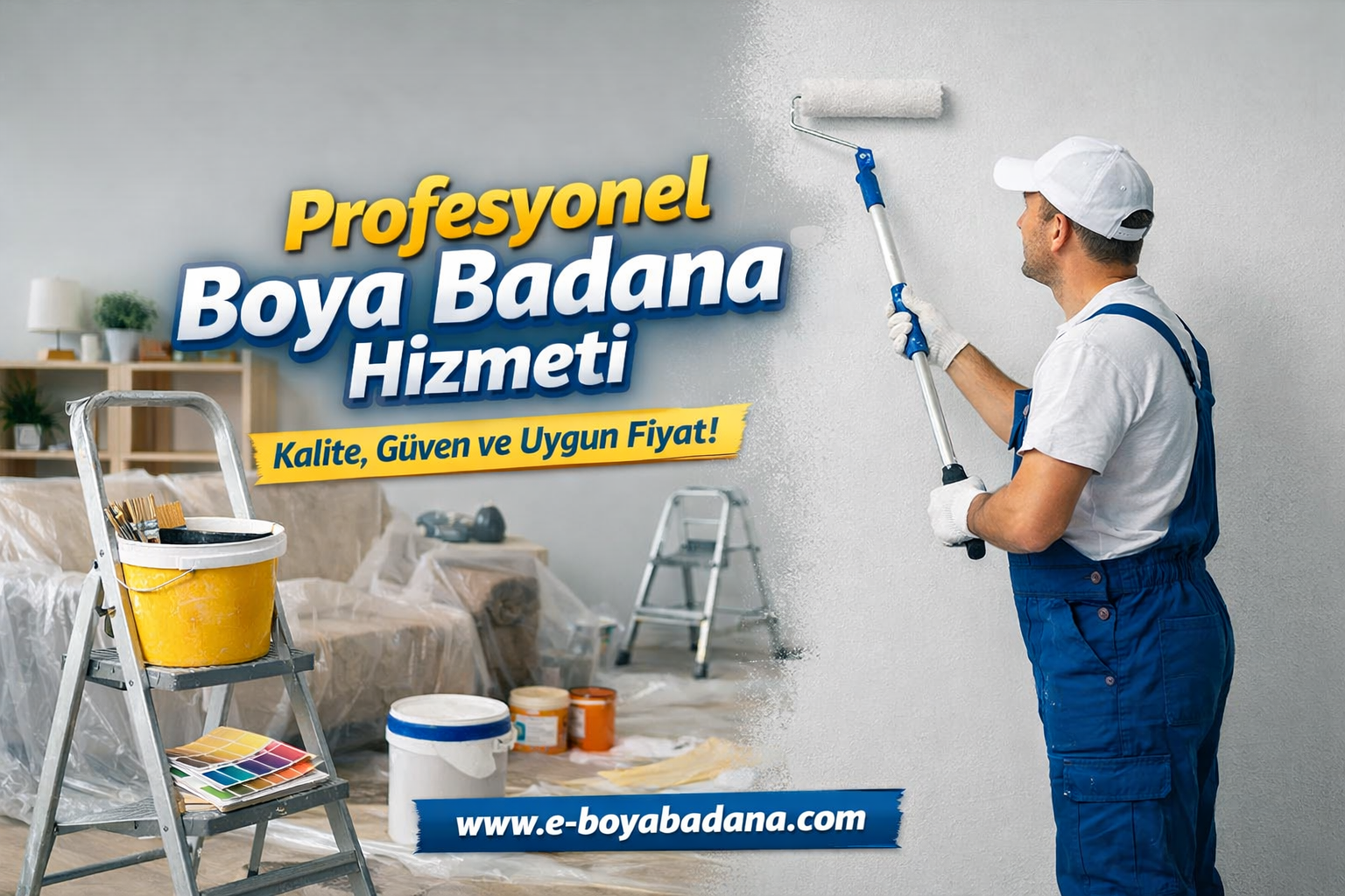 Ev ve Daire Boyama Hizmetlerinde Profesyonel Yaklaşım